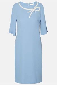 Rochie de zi R 885 bleu - Img 2
