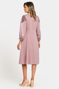 Rochie de zi R 98 roz - Img 2