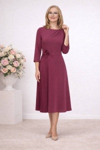 Rochie din voal R 74 grena shiraz