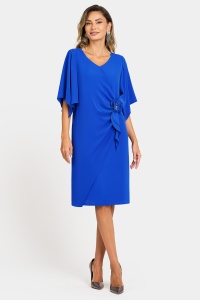 Rochie eleganta R 082 albastru