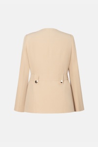Jacheta tip sacou office-elegant S 290 bej - Img 2