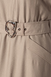 Rochie casual R 205 bej - Img 3