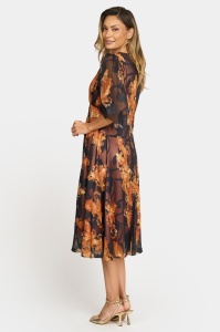 Rochie eleganta din voal R 041 - Img 3