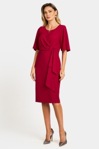 Rochie eleganta R 052 ciclam