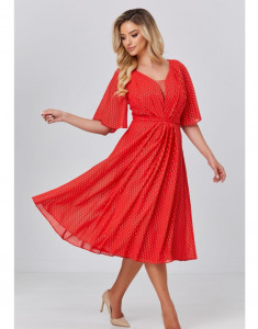 Rochie evazata cu maneca clopot - Img 1