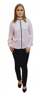 Bluza roz pudra Corina