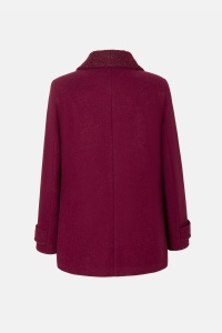 Scurta dama 739 burgundy - Img 2