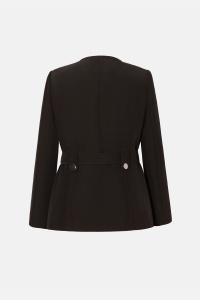 Jacheta tip sacou office-elegant S 290 negru - Img 2