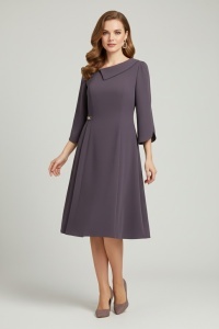 Rochie eleganta R 11 gri
