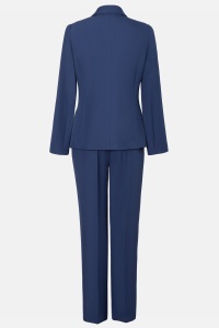 Costum cu pantalon 234 albastru - Img 2