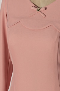 Rochie eleganta R 052 roz - Img 3