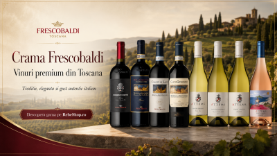 Crama Frescobaldi ,vinuri premium din Toscana, cu peste 700 de ani de istorie