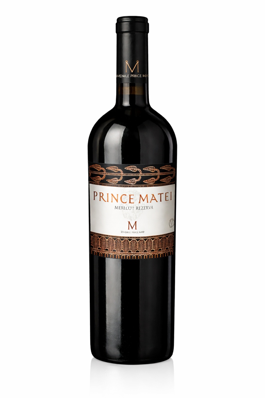 Vin Prince Matei Merlot Rezerva 0.75L
