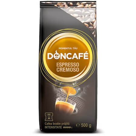 Cafea Boabe Doncafe Espresso Cremoso 500G