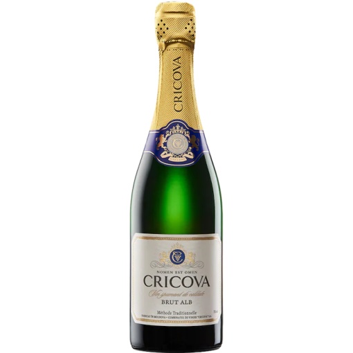 Cricova Spumant Clasic Brut Alb 0.75L