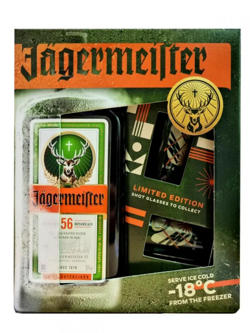 Jagermeister Herbal + 2 Pahare 0.7L 35%