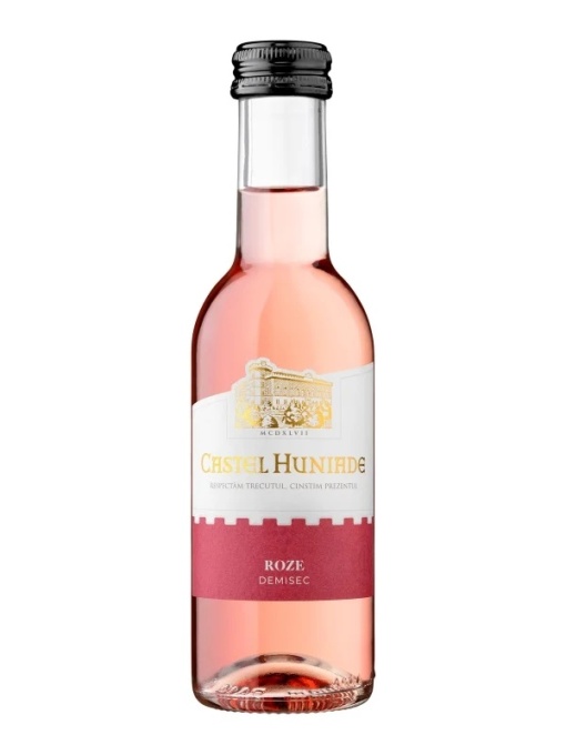 Recas Castel Huniade Roze 0.187L