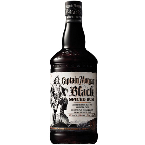 Rom Captain Morgan Black Spiced 1L 40%