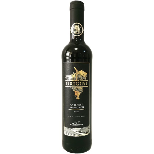 Vin Budureasca Origini Cabernet Sauvignon Dulce 0.5L 12.5%