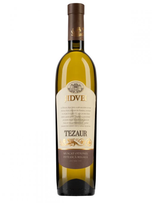 Vin Jidvei Tezaur Muscat Ottonel & Feteasca Regala 0.75L 12%