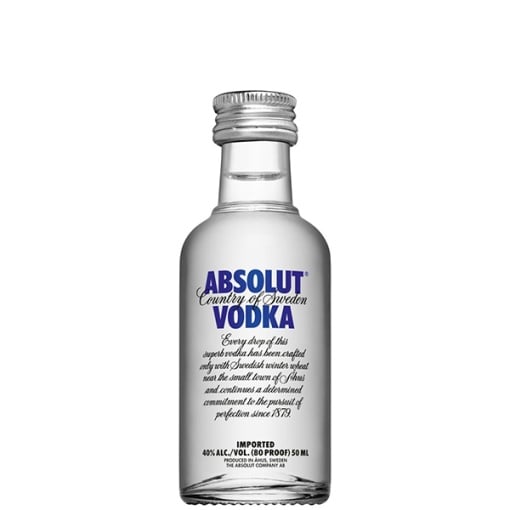 Vodka Absolut Blue Miniatura 0.05L