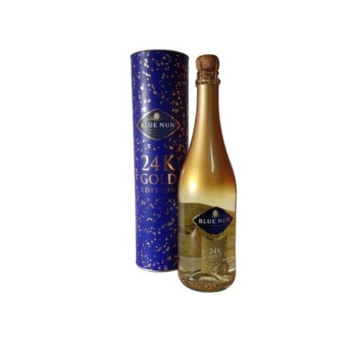 Blue Nun Gold Spumant 24K Cutie Cadou 0.75L