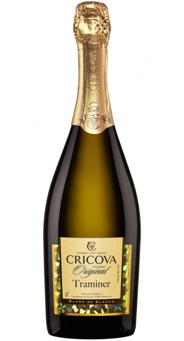 Cricova Spumant Traminer Alb Demisec 0.75L