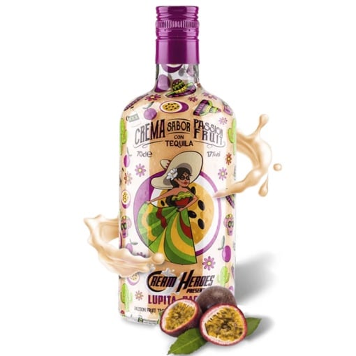 Lichior Cream Heroes Lupita Pasion Fruit 0.7L