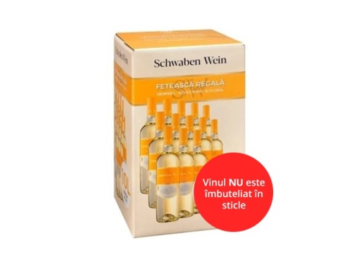 Recas Schwaben Wein Feteasca Regala Demisec Bag in Box 10L