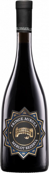 Vinarte Prince Mircea Merlot 0.75L 14%