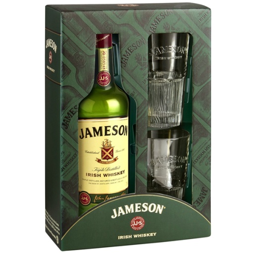 Whisky Jameson Irish 0.7L + 2 Pahare