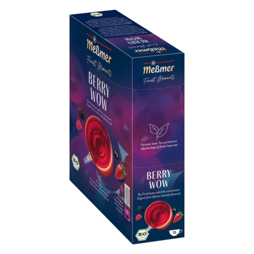 Ceai Horeca Fructe de Padure Messmer Finest Moments Berry Wow 15 Plicuri