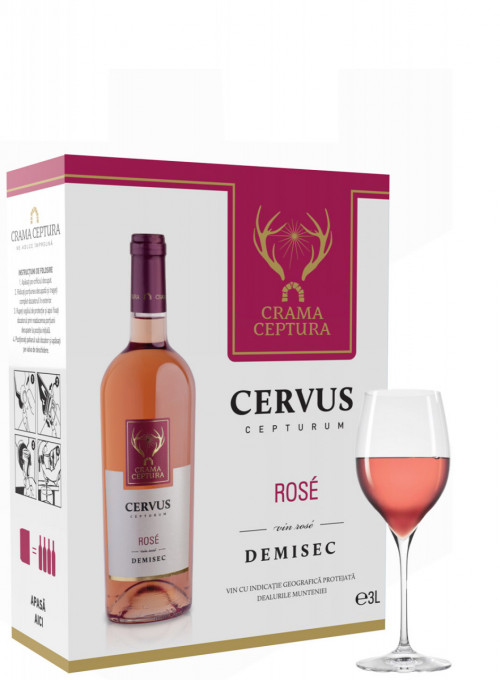 Vin Rose Ceptura Cervus bag in box 3L