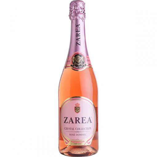 Vin spumant rose demisec Zarea Crystal Collection, 0.75L