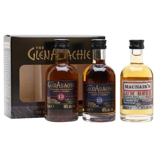 Whisky Glenallachie Pachet Miniaturi 3 x 0.05L - Rebeshop
