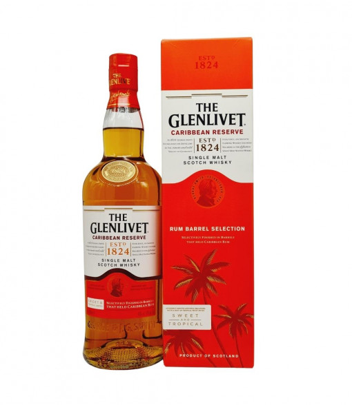 Whisky Glenlivet Carribean Reserve 0.7L