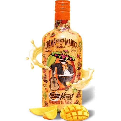 Lichior Cream Heroes Mariachi El Mango 0.7L