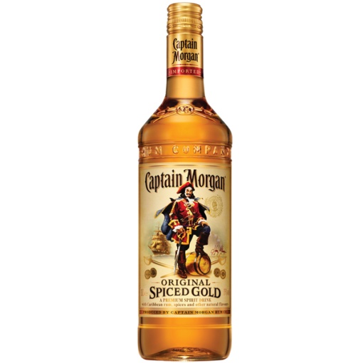 Rom Captain Morgan Original Spiced Gold 1L 35%