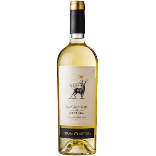 Vin Alb Sec Crama Ceptura Astrum Cervi Sauvignon Blanc 0.75L