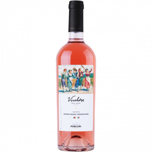 Vin Purcari Vinohora Rose Sec 0.75L