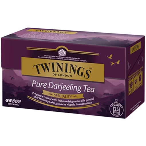 Ceai negru Pure Darjeeling Twinings 25 plicuri x 2 g