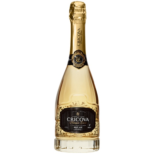 Cricova Vin Spumant Premium Cuvee Brut Alb 0.75L