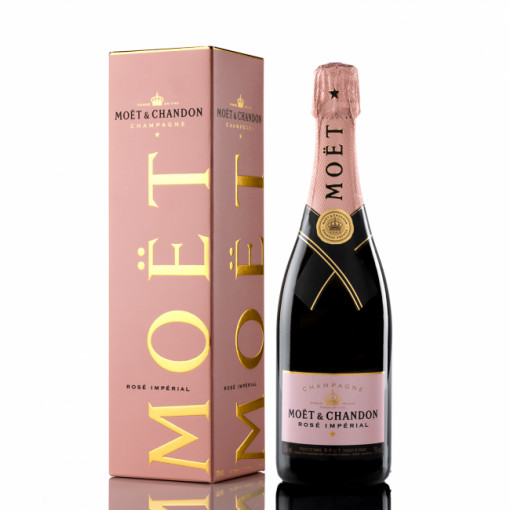 Sampanie Moet & Chandon Imperial Brut Rose Cutie Cadou 0.75L