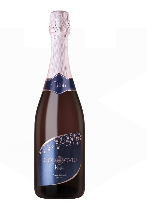 Spumant Cotnari Colocviu Vibe MT Feteasca Neagra Brut Rose 0.75L