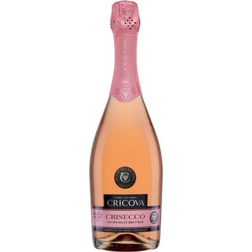 Spumant Cricova Crisecco Brut Rose 0.75L 12.5%