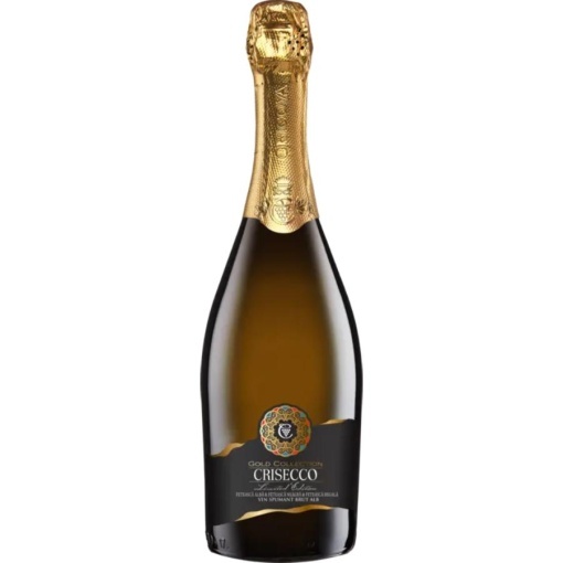 Vin Spumant Gold Collection Crisecco Brut Alb 0.75L