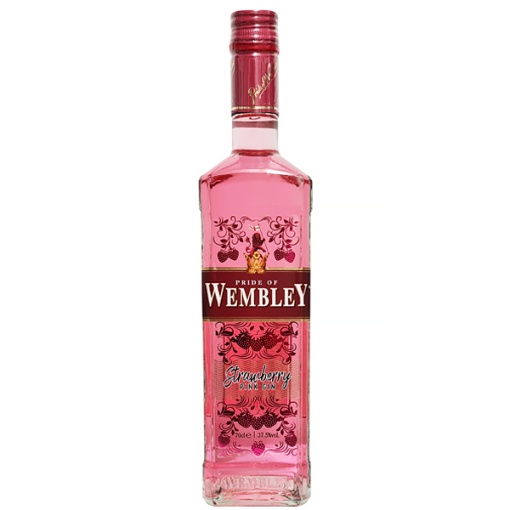 Wembley Strawberry Pink Gin 0.7L 37.5%