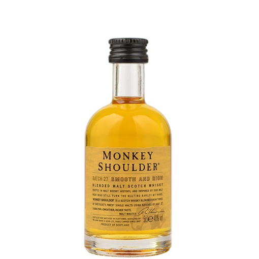 Whisky Monkey Shoulder Blended Malt Miniatura 0.05L