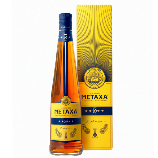 Brandy Metaxa 5 Stele GB 0.7L 38%
