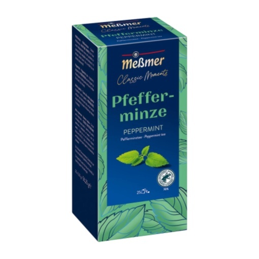 Ceai Messmer Classic Moments Peppermint Meßmer Menta 25 Plicuri